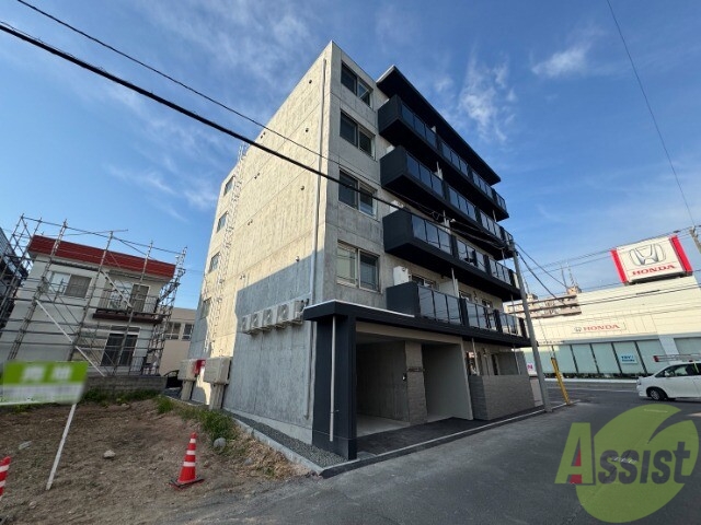 建物外観　完成予想パース　札幌市東区北３８条東「ＬｕａｎａＮ３８」