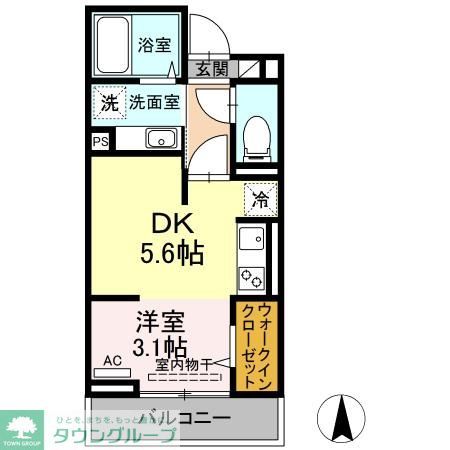 セジュール春日町1の間取り写真