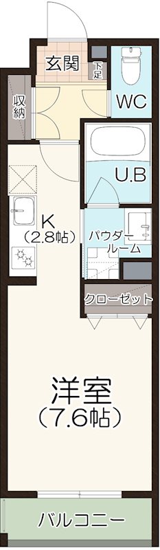 Luxter柴田の間取り写真