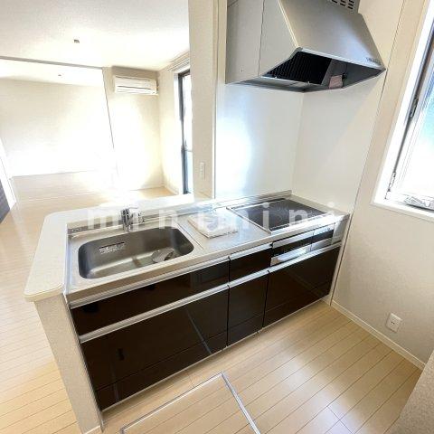 熊本市電健軍線 八丁馬場駅 徒歩20分 2階建 築16年のキッチン写真