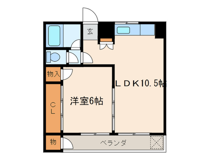 小林コーポの間取り写真