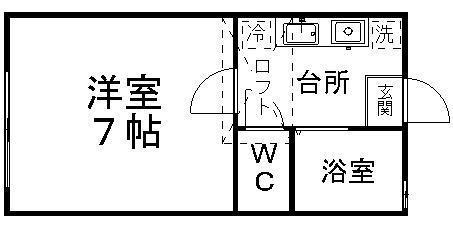ピースフル東照宮の間取り写真