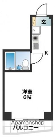 スカイコート品川第6の間取り写真