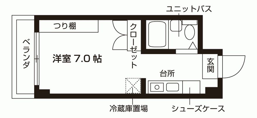 エスポアール国分寺の間取り写真