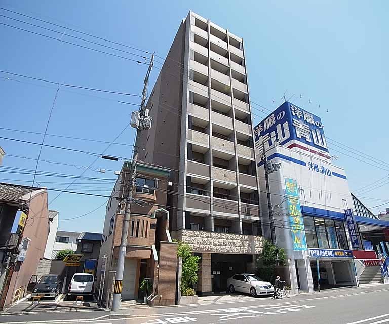 プレサンス二条城北聚楽の外観写真