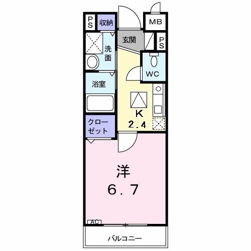 エクセルシスの間取り写真