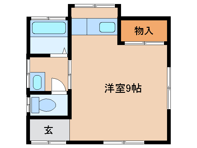 シャレル八斗島Kの間取り