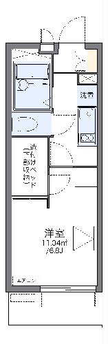 レオパレスＡｒｃａｄｉａ　Ｂの間取り