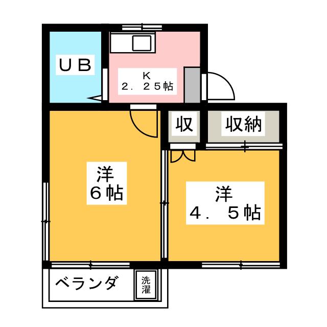 コアラハイムの間取り