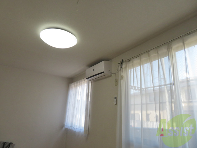 その他設備　エアコンが付いているので寒暖対策がバッチリですね