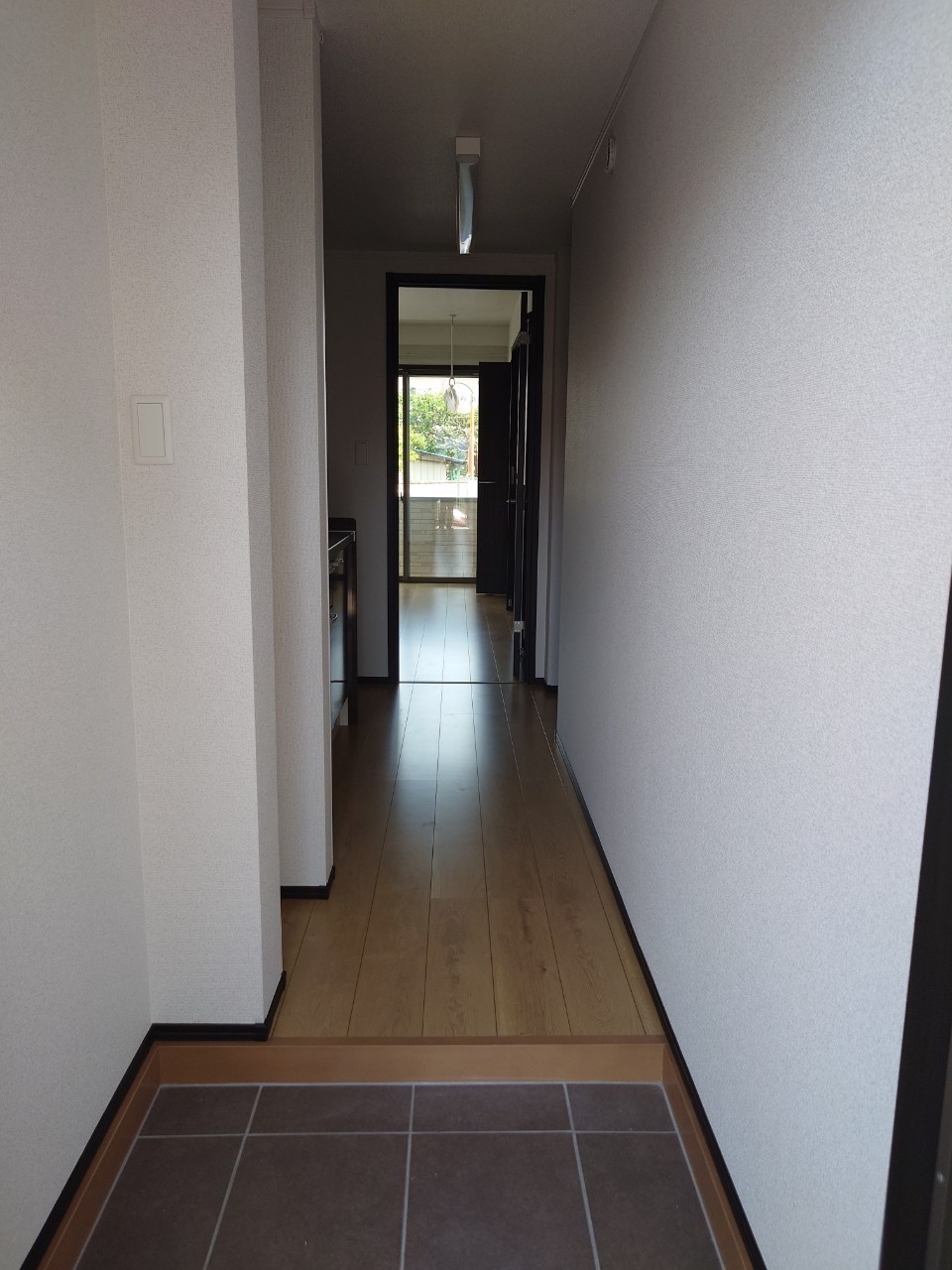 玄関　玄関からの眺め