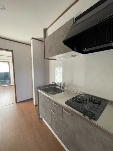 キッチン　ガスコンロ対応、システムキッチン