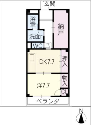 ルミエール丘上の間取り