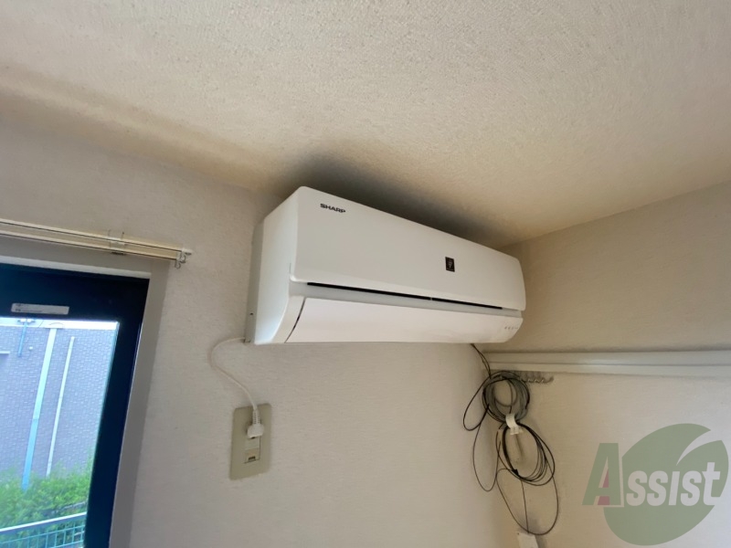 その他設備　エアコンが付いているので夏も冬も快適ですね～