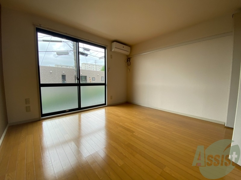 居室・リビング　７．２帖のリビングです。広々としていますね。