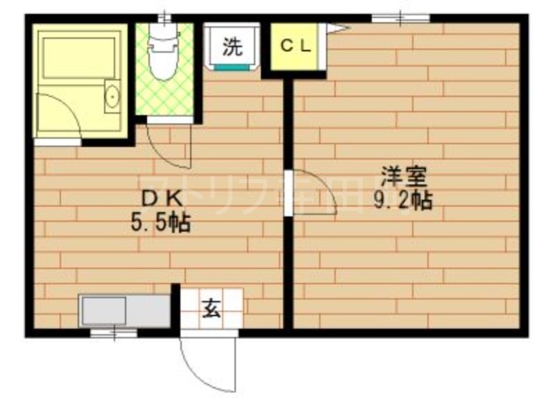 リファインフラッツの間取り