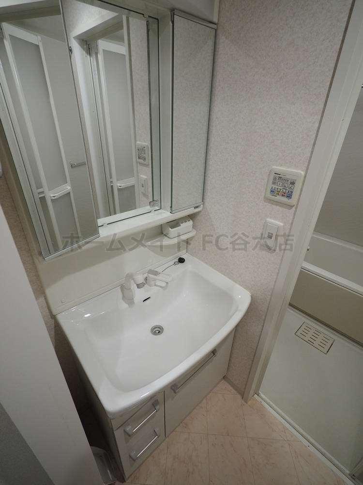 洗面設備　アリス・マナーガーデン谷町