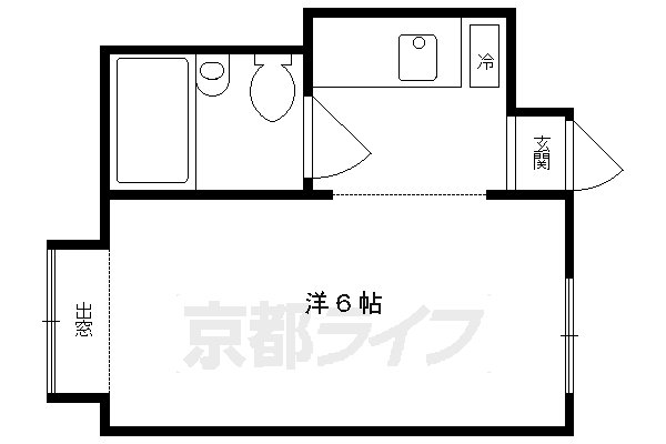 メゾン奥山の間取り