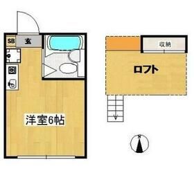 東京都中野区野方３（アパート）の賃貸物件の間取り