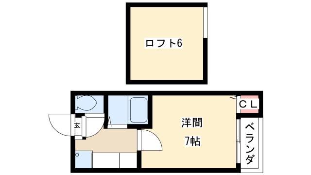 Loft4千種の間取り