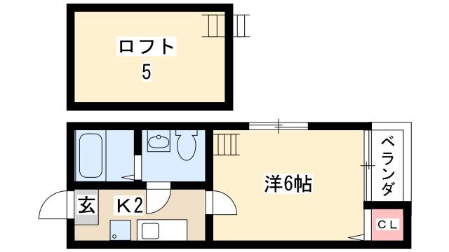 グッドウッド荒江の間取り