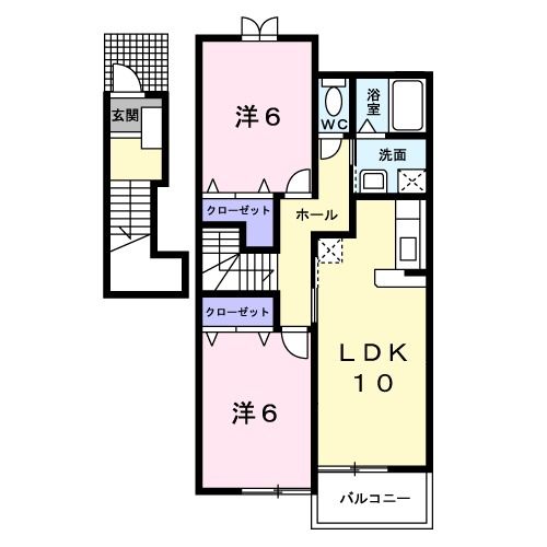 フィオレンテIの間取り