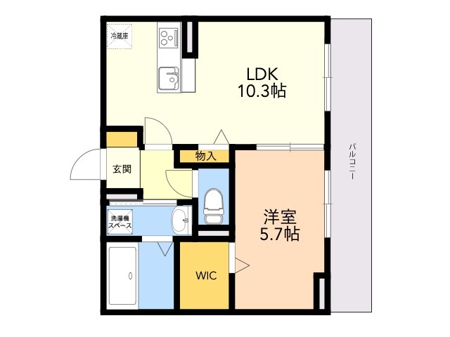 コンフォール・ロジェの間取り