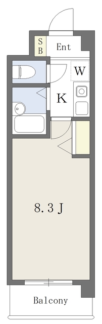 三田市横山町のマンションの間取り