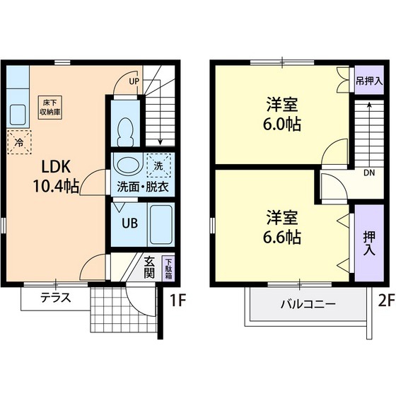 ゆう・はうすの間取り