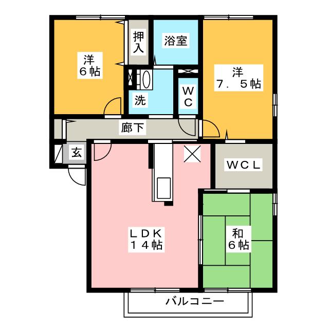 グレードワンの間取り