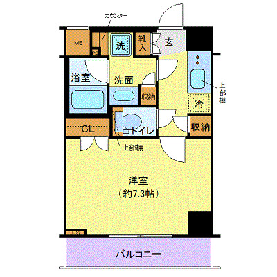 ガリシア用賀の間取り