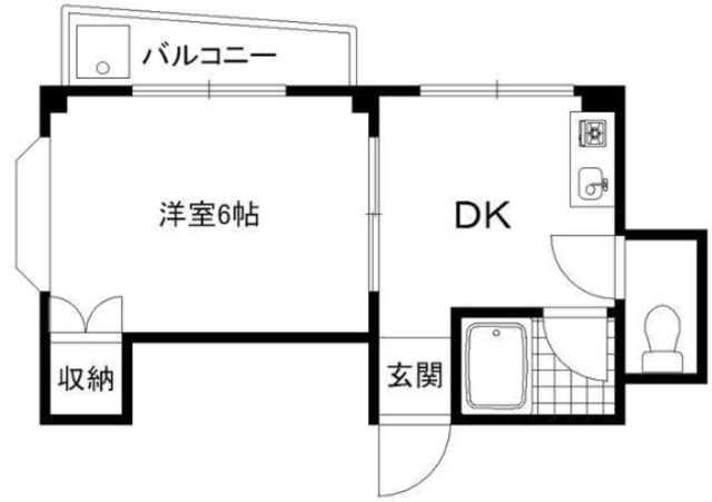 メゾン薗田の間取り