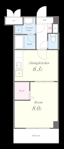 アーバンライフ松田の間取り