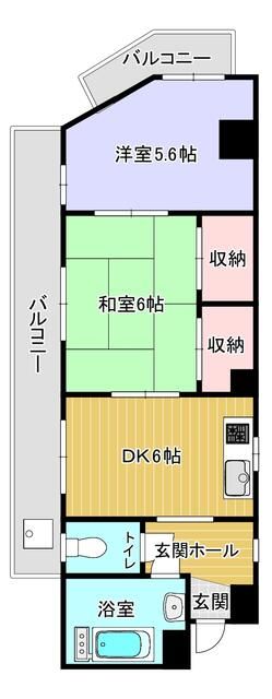 文京区大塚のマンションの間取り