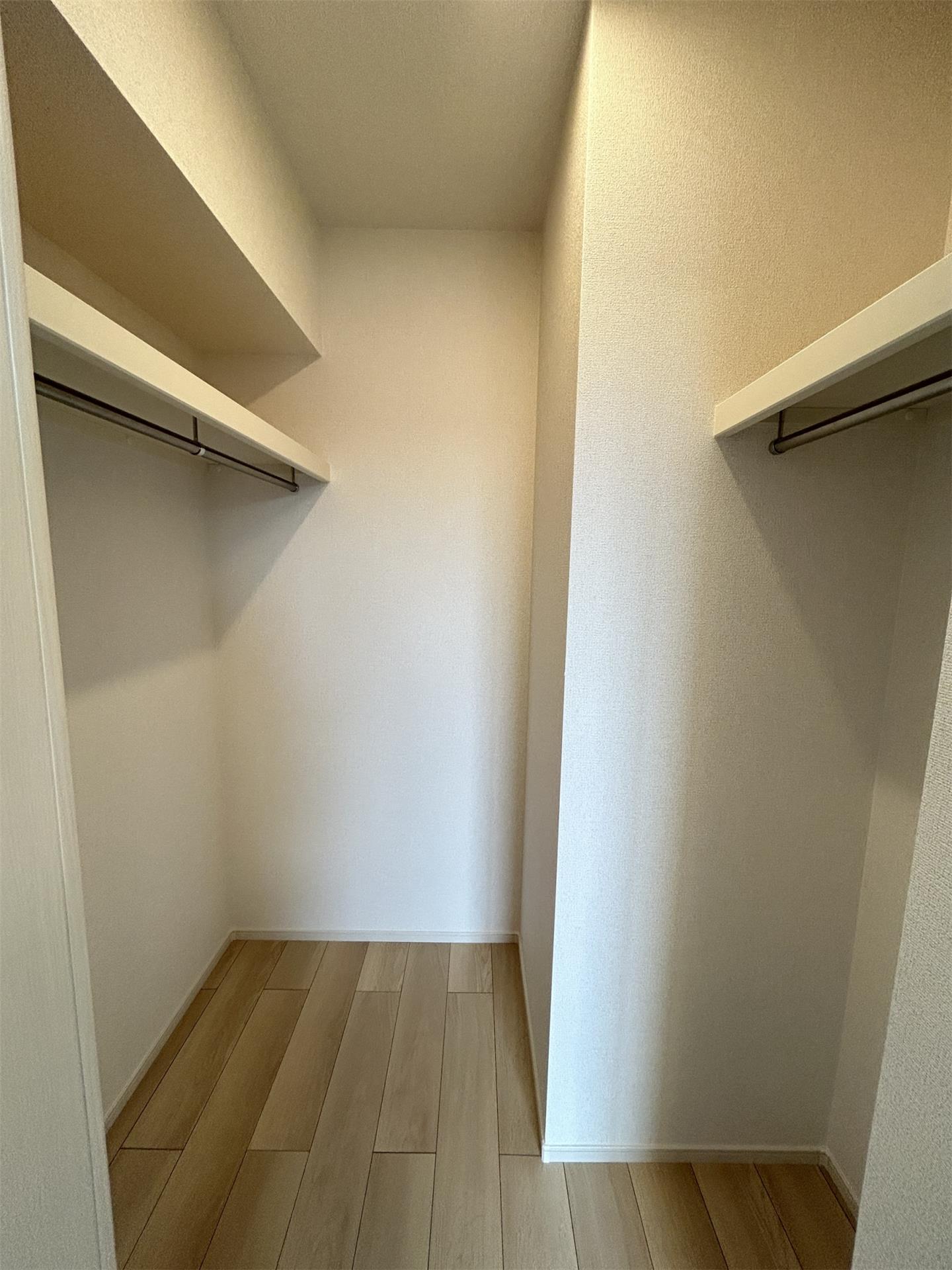 収納　ウォークインクローゼット