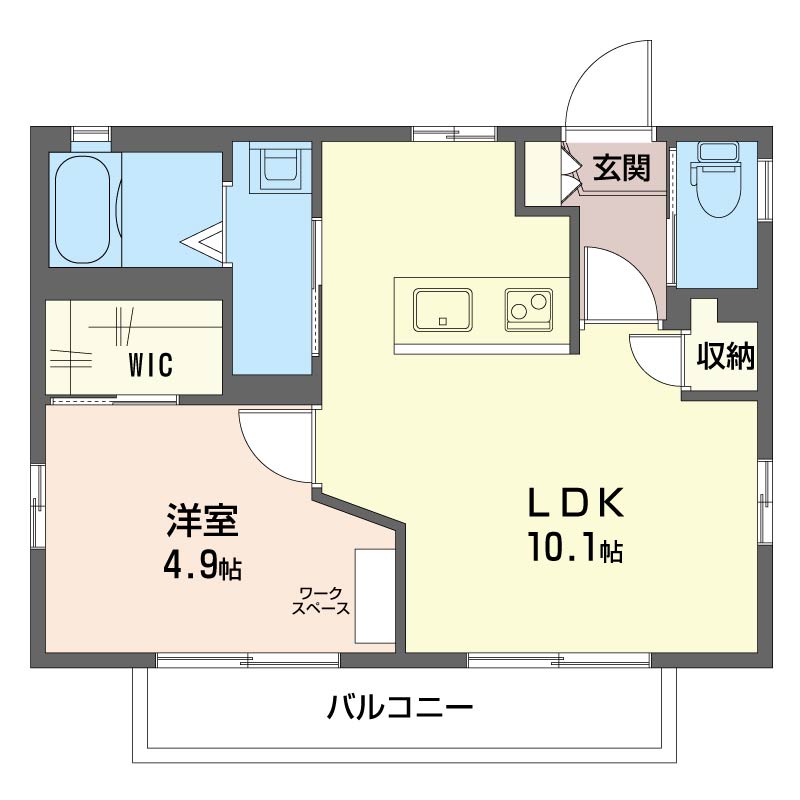 ディアス深見の間取り