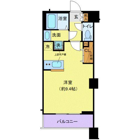 港区南麻布のマンションの間取り