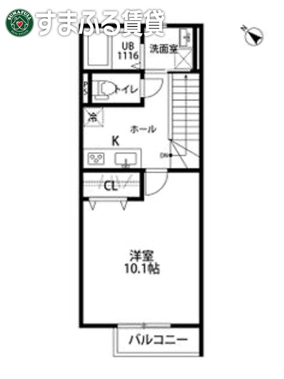 Nob　コリーヌIIの間取り