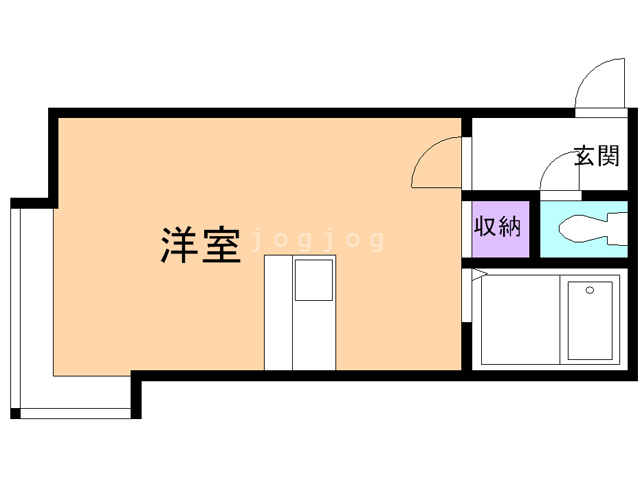 クラーク羊ヶ丘壱番館の間取り