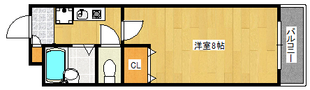 ベネッセ六甲の間取り