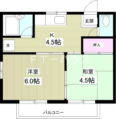 アーバンヒルズ習志野台の間取り