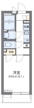 スペランツァII号館の間取り