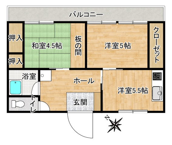 パークアベニュー戸尾の間取り