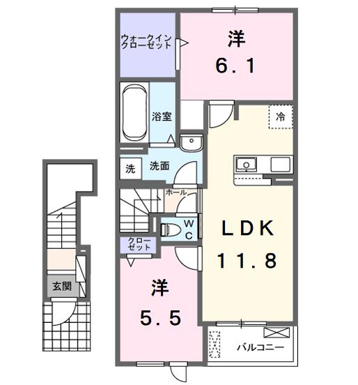 プラーンドルXVIIの間取り