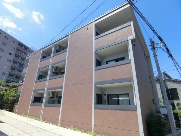 建物外観　ネット無料でオートロック