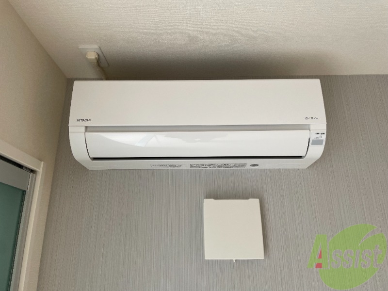 その他設備　エアコンが付いているので季節問わず快適に過ごせそうです。