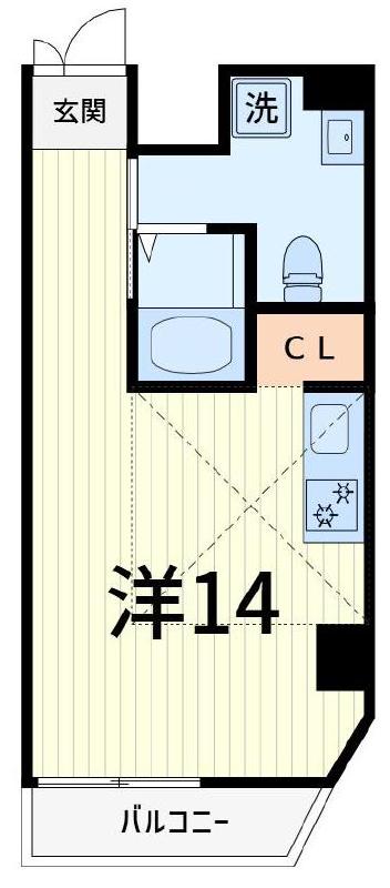 レイオーバー金町の間取り