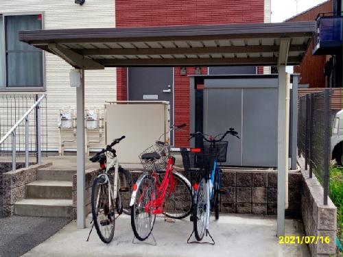 その他共有部分　屋根付き駐輪場
