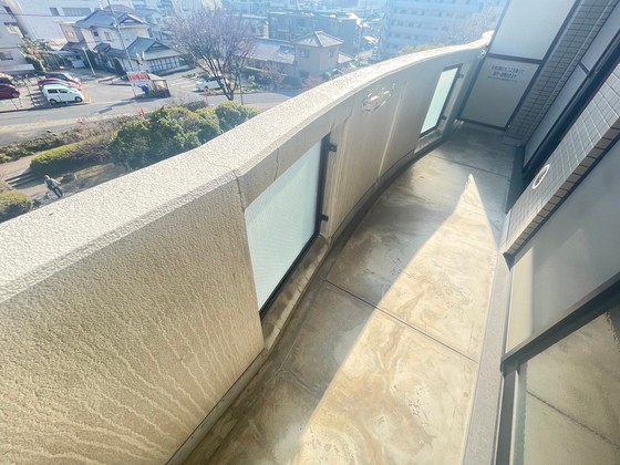 バルコニー　※別部屋の写真です