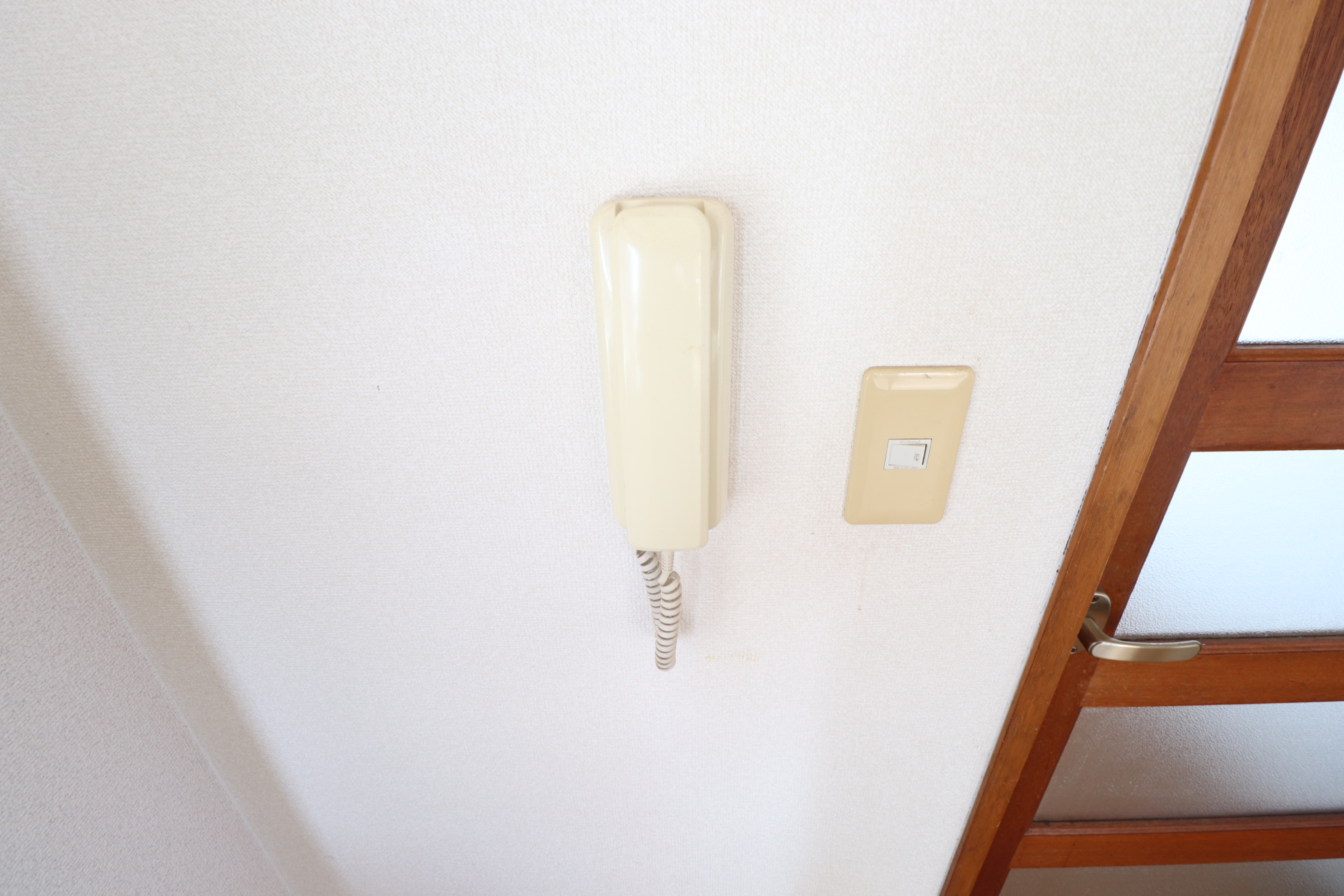 セキュリティ　インターフォン付き★